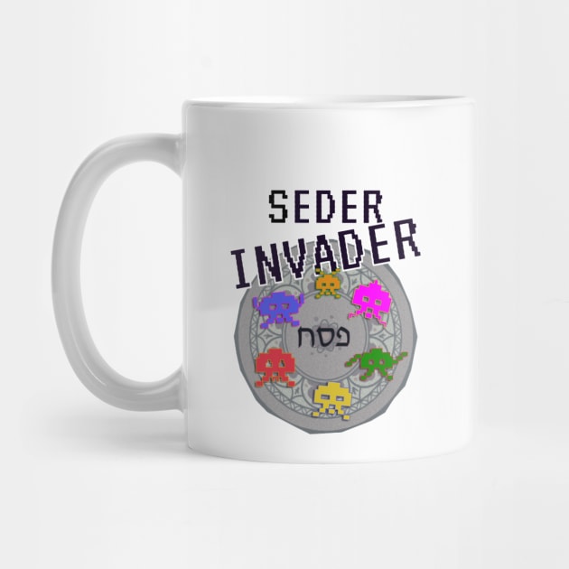 Seder Invader by cuteandgeeky